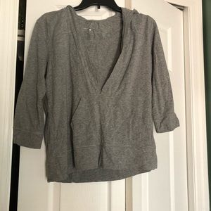 NY&CO v-neck hoodie